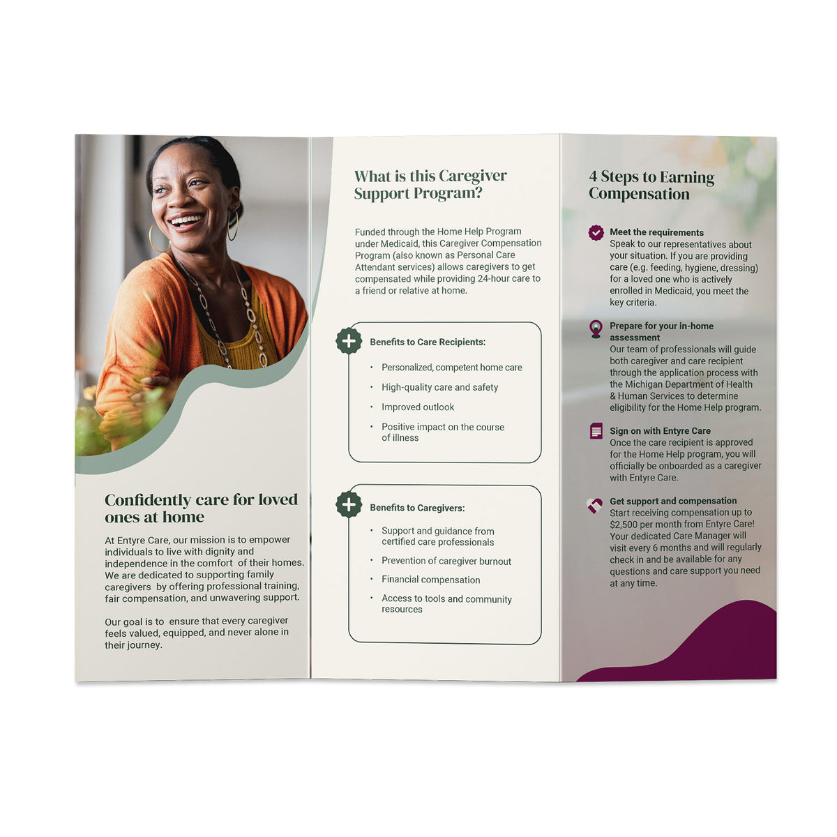 Trifold Michigan Brochure - US